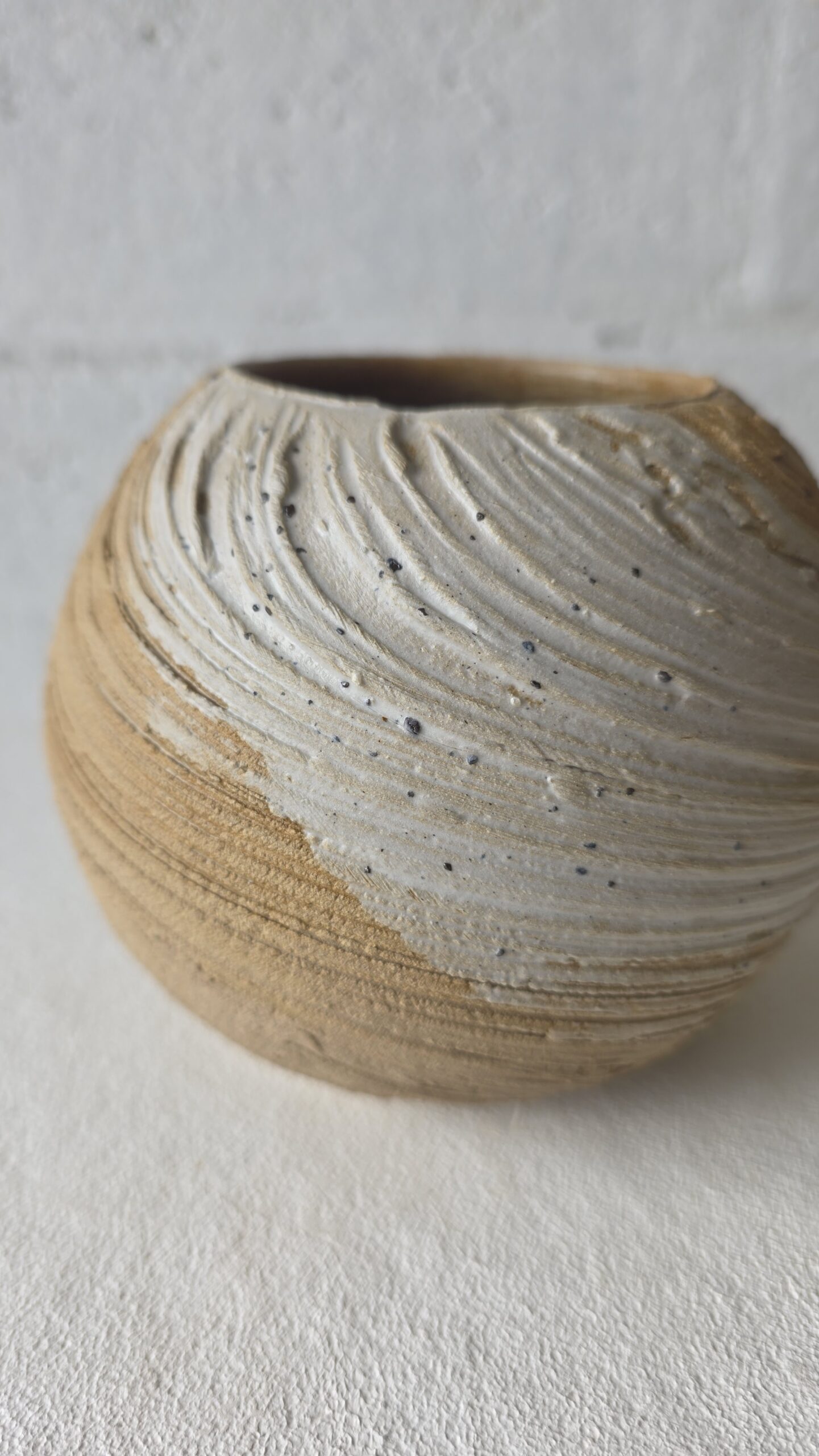 Vase inspiration japonaise